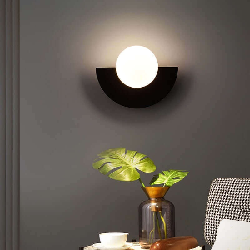 Half Moon Wall Light