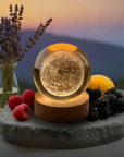 Himmlische Glühtischlampe