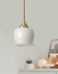 Vintage Blumenanhänger Licht
