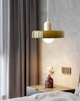 Bauhaus Colored Glass Pendant Lamp