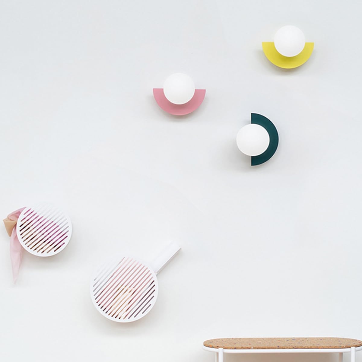 Half Moon Wall Light