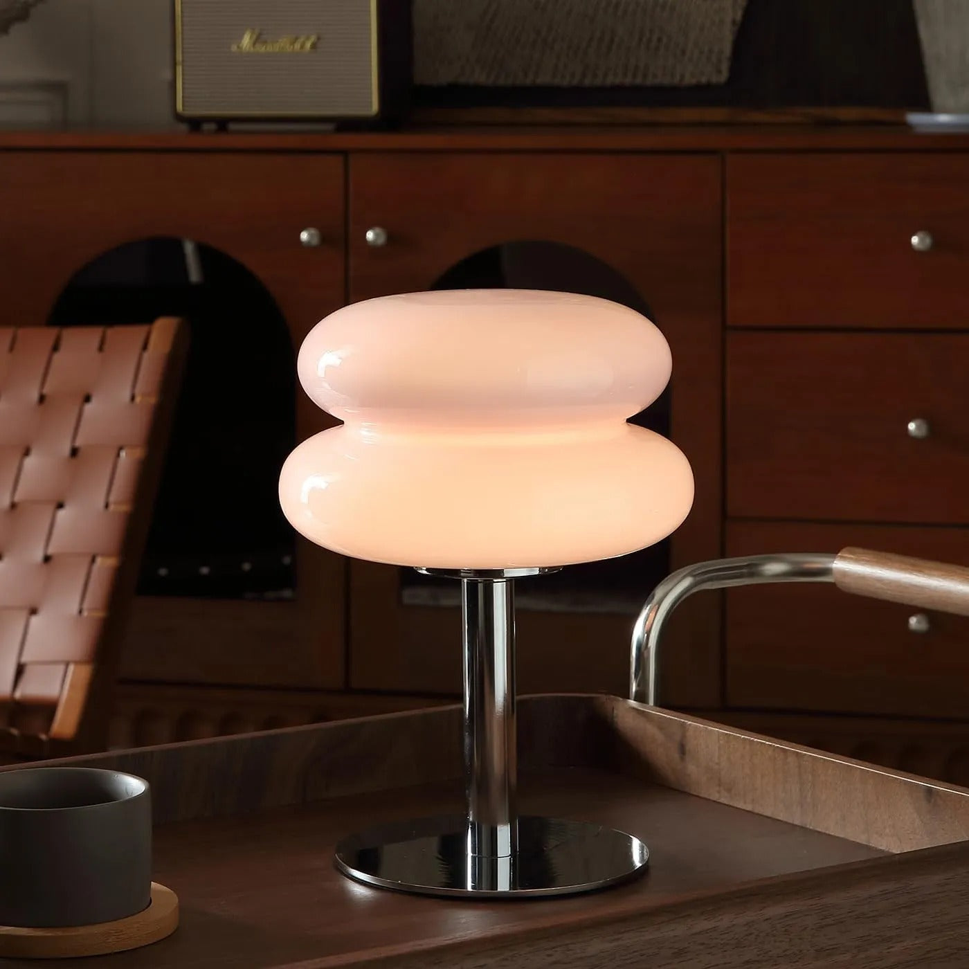 Italienische Tischlampe im Bauhaus-Stil