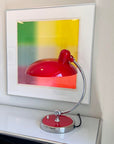 Retro -Bogen -Tischlampe