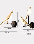 MrBird™ | Modern wall lamp in the shape of birds