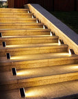Solar Powered Stair Lights