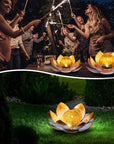 Solar Lotus Accent Light